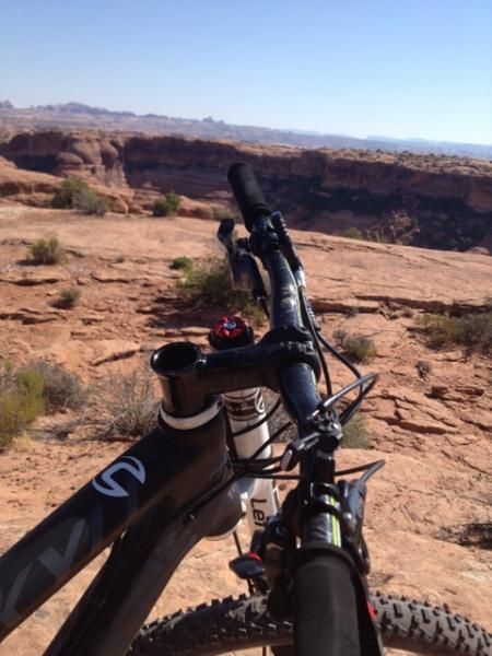 Moab is so much more fun with 6" of travel&hellip; loving my Jekyll there.