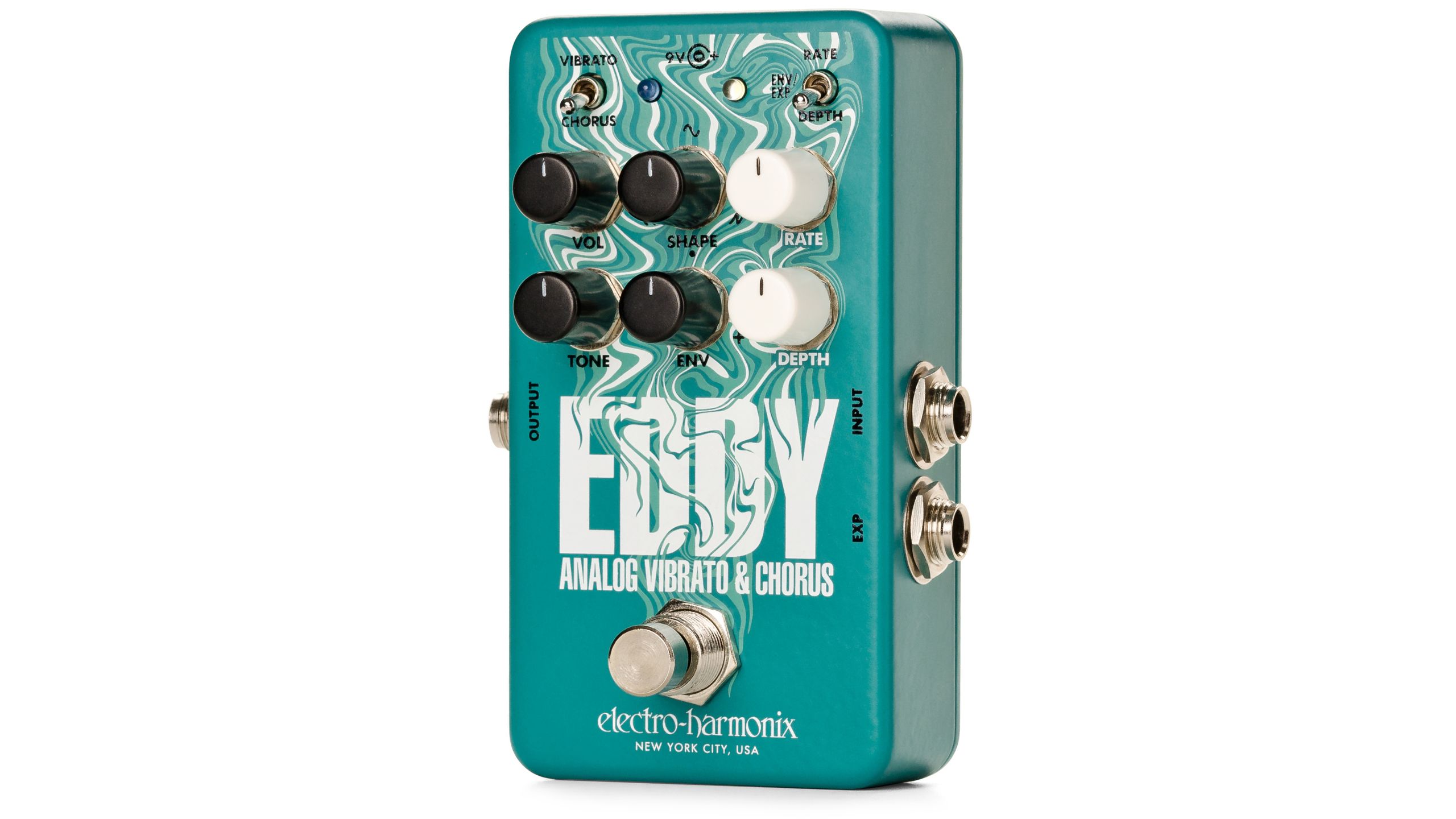 Electro-Harmonix unveils Eddy – and he's a chorus / vibrato pedal