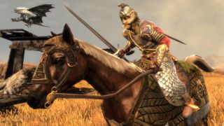 Lord of the Rings games — Theoden rides into battle in Lord of the Rings: Conquest