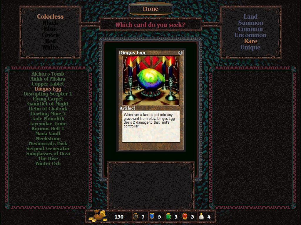 The first digital deckbuilder was a Magic: The Gathering game from 1997 and it ruled