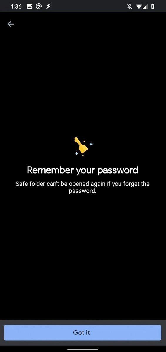 Files By Google Safe Folder