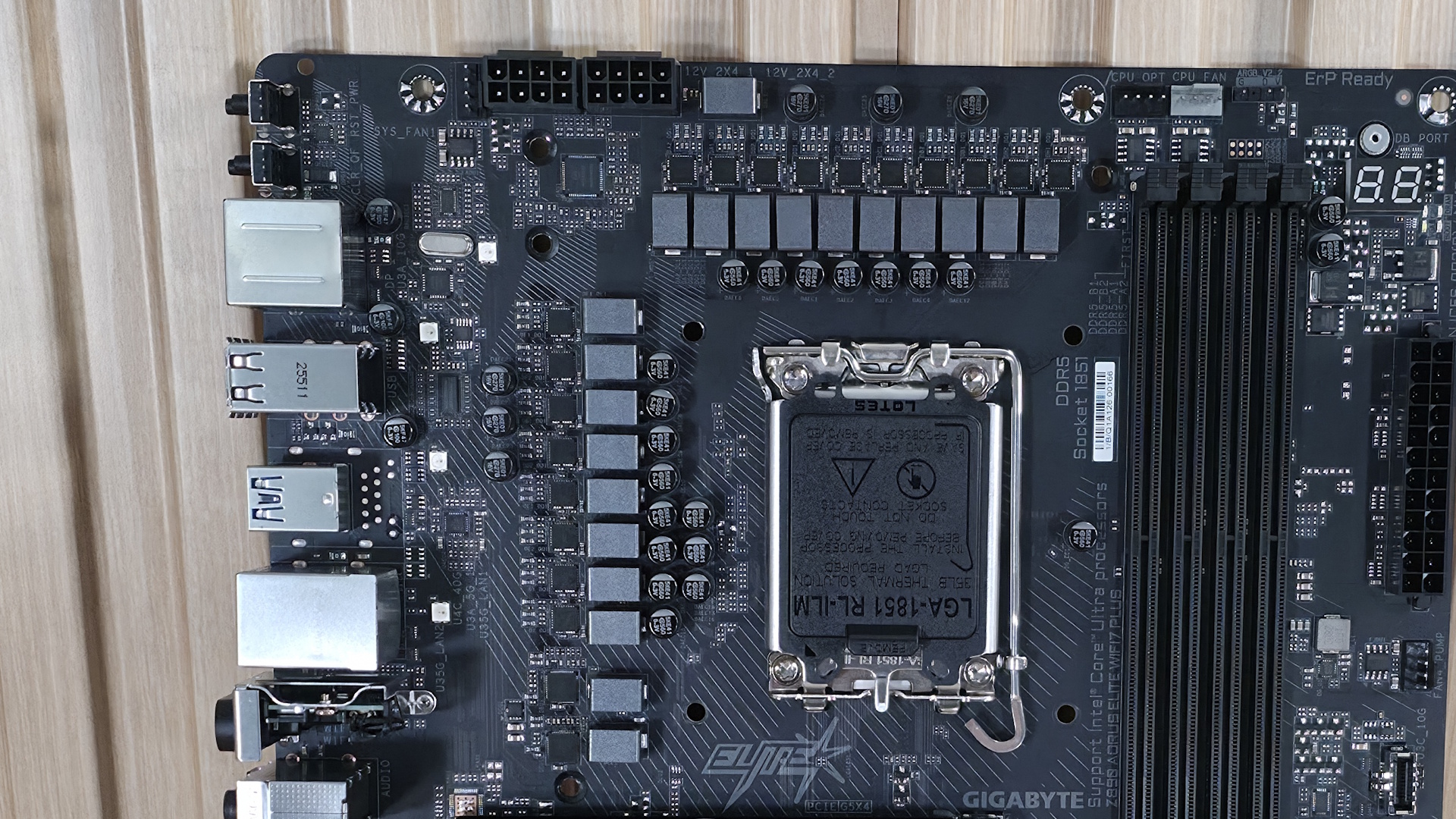Gigabyte Z890 Aorus Elite Wifi7 Plus - VRMs