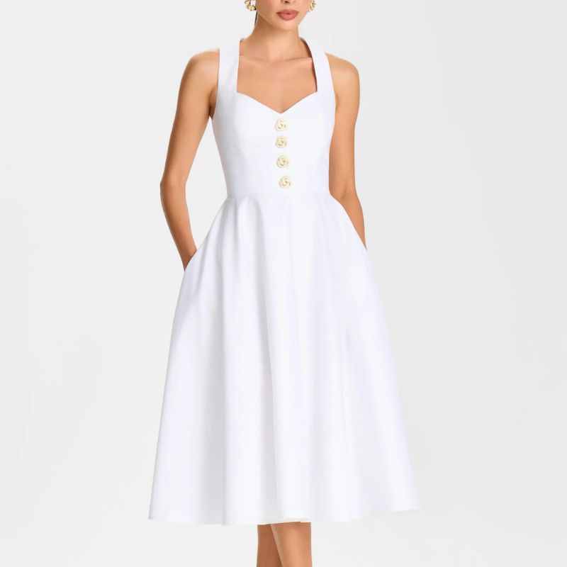Nadine Merabi, Annabelle White Dress