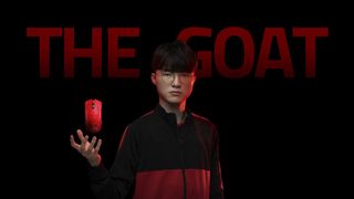 Faker with Razer Viper V3 Pro gaming mouse on a black background