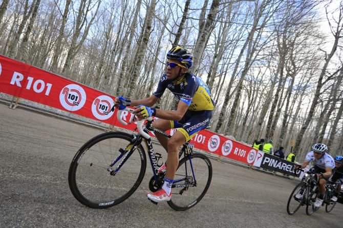 Alberto Contador (Team Saxo-Tinkoff) on the move