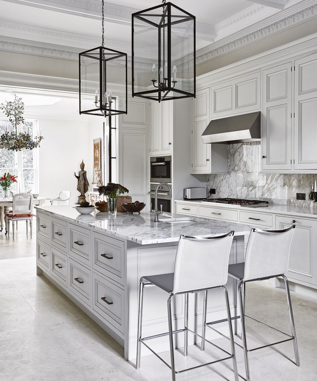 Modern white kitchen ideas: 10 contemporary kitchen designs | Homes and ...