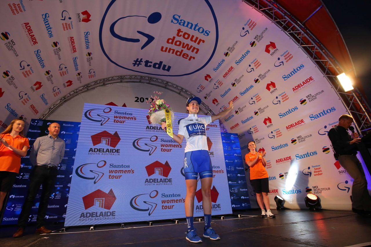 Ruth Winder leads the young rider's classification
