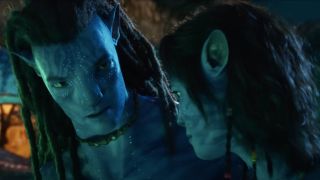Jake and Kiri in Avatar: The Way of Water
