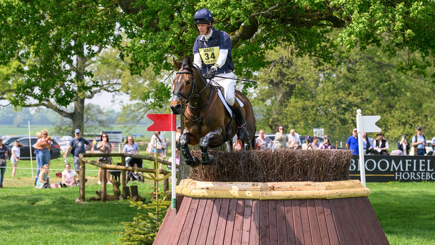 William Fox-Pitt and GRAFENNACHT - Cross Country - Badminton Horse Trials 2024