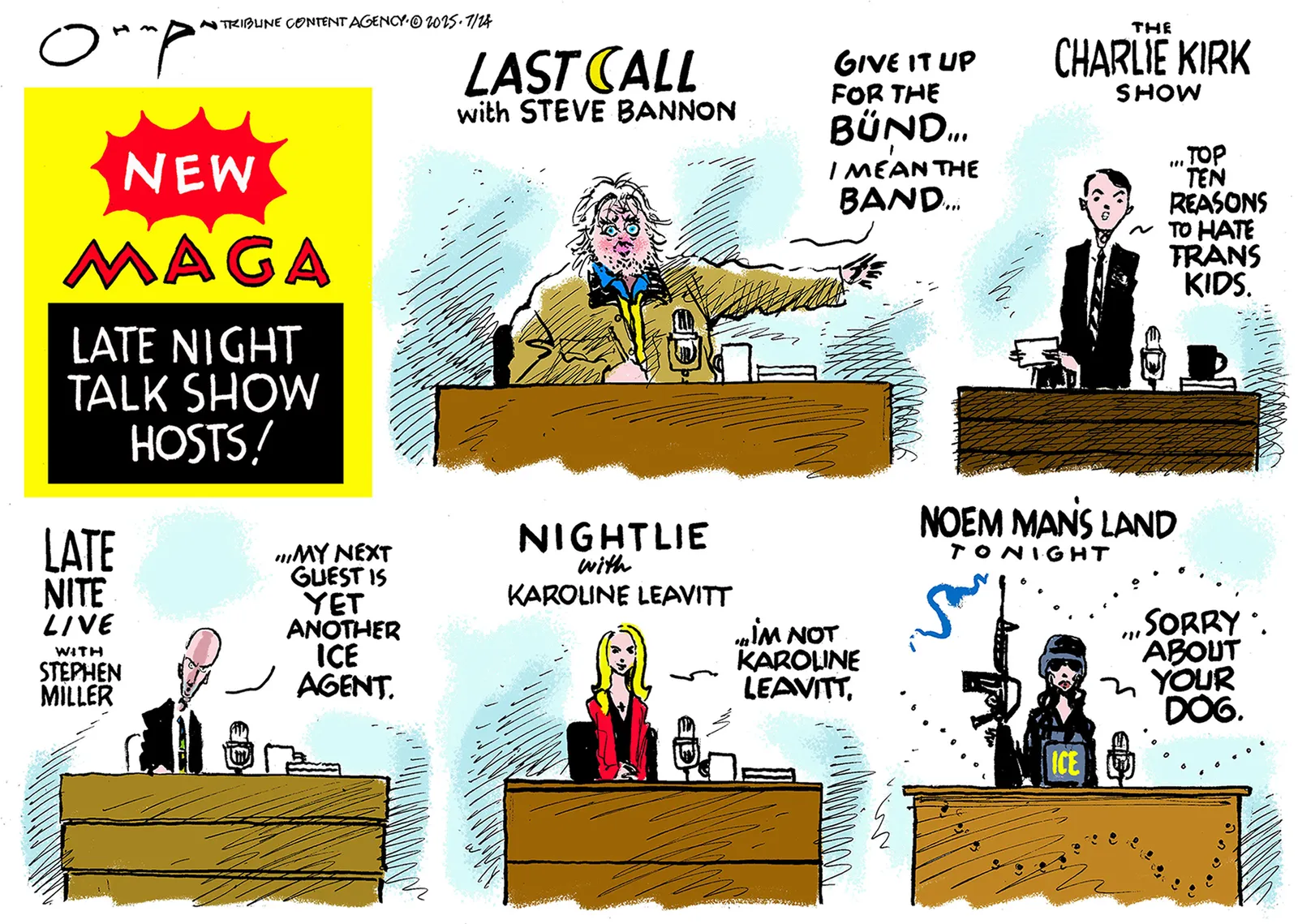 
                                Political Cartoon
                            