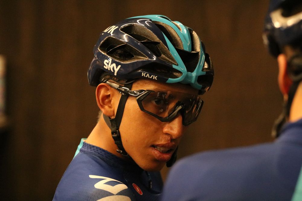 Egan Bernal is all ears