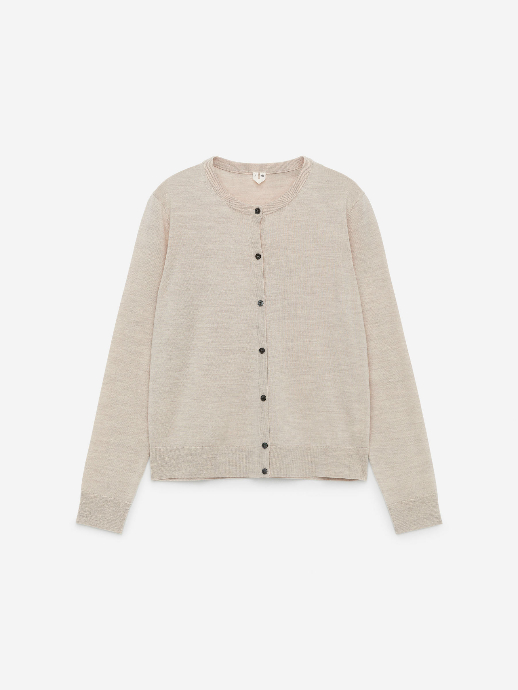 Merino Wool Cardigan &amp;ndash; Light Beige &amp;ndash; Women &amp;ndash; Arket Gb
