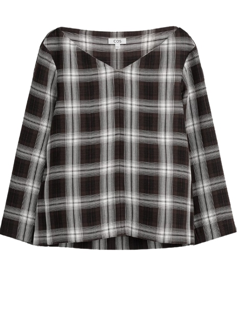 Our Legacy , + Emporio Armani Preziosa Oversized Checked Recycled Woven Shirt