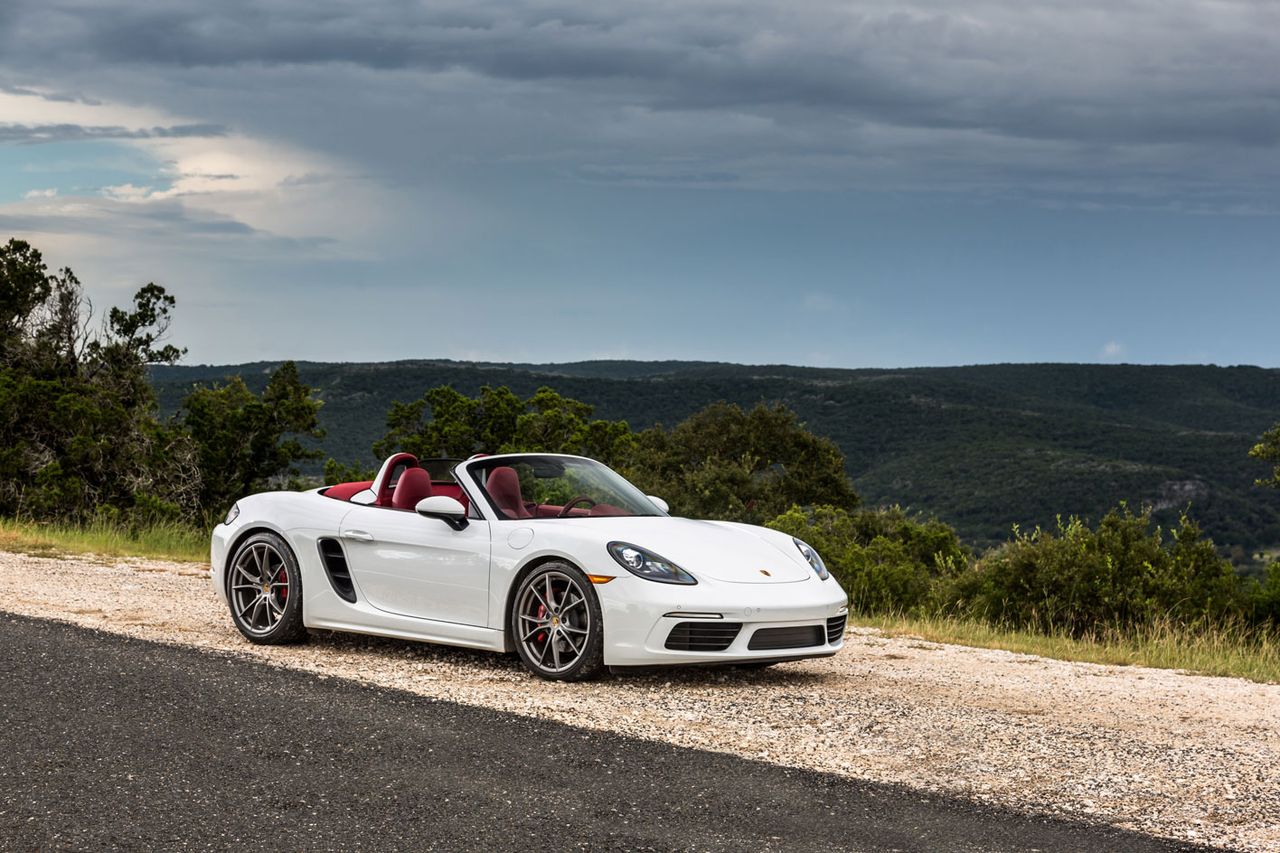 A white colored car.