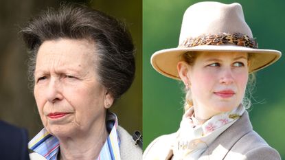 Princess Anne and Lady Louise Windsor are facing a change soon. Seen here are Princess Anne and Lady Louise side-by-side
