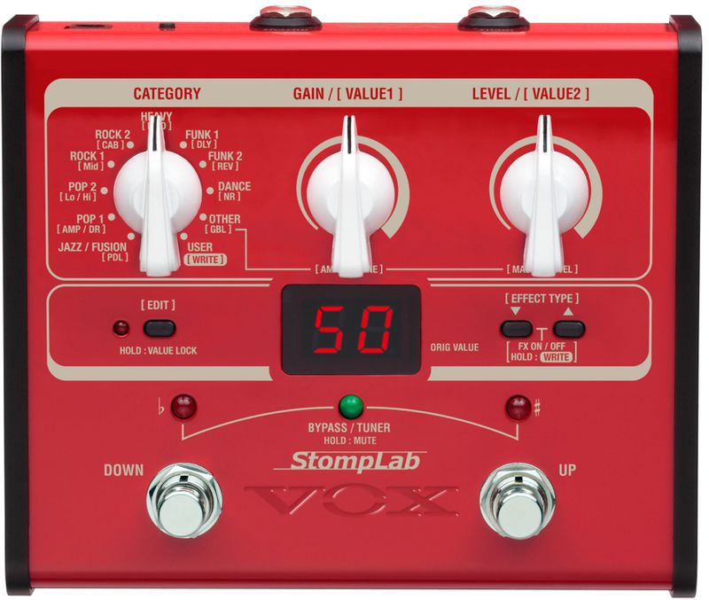 758 VOX StompLab ギターエフェクター 本体 Vox Announces StompLab Multi-Effect Pedal Series | Guitar World
