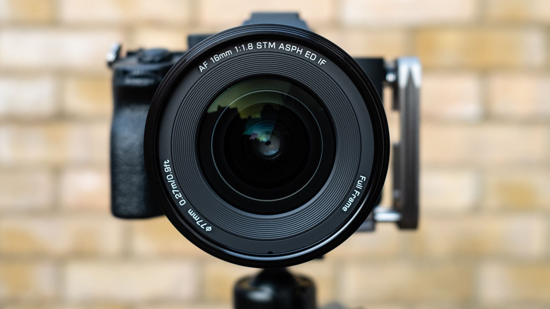 Viltrox AF 16mm f/1.8 FE front view