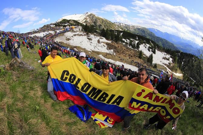 Colombian fans have had much to celebrate in the Giro d'Italia