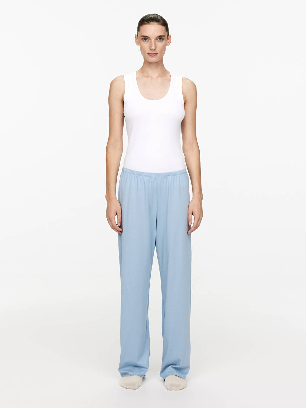Pyjama Trousers - Light Blue - Arket Gb