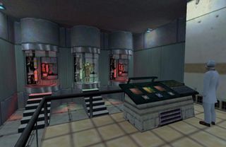 The HEV suit activation sequence in Half-Life.