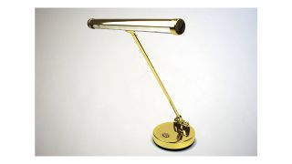 Polished Brass Piano Desk Lamp