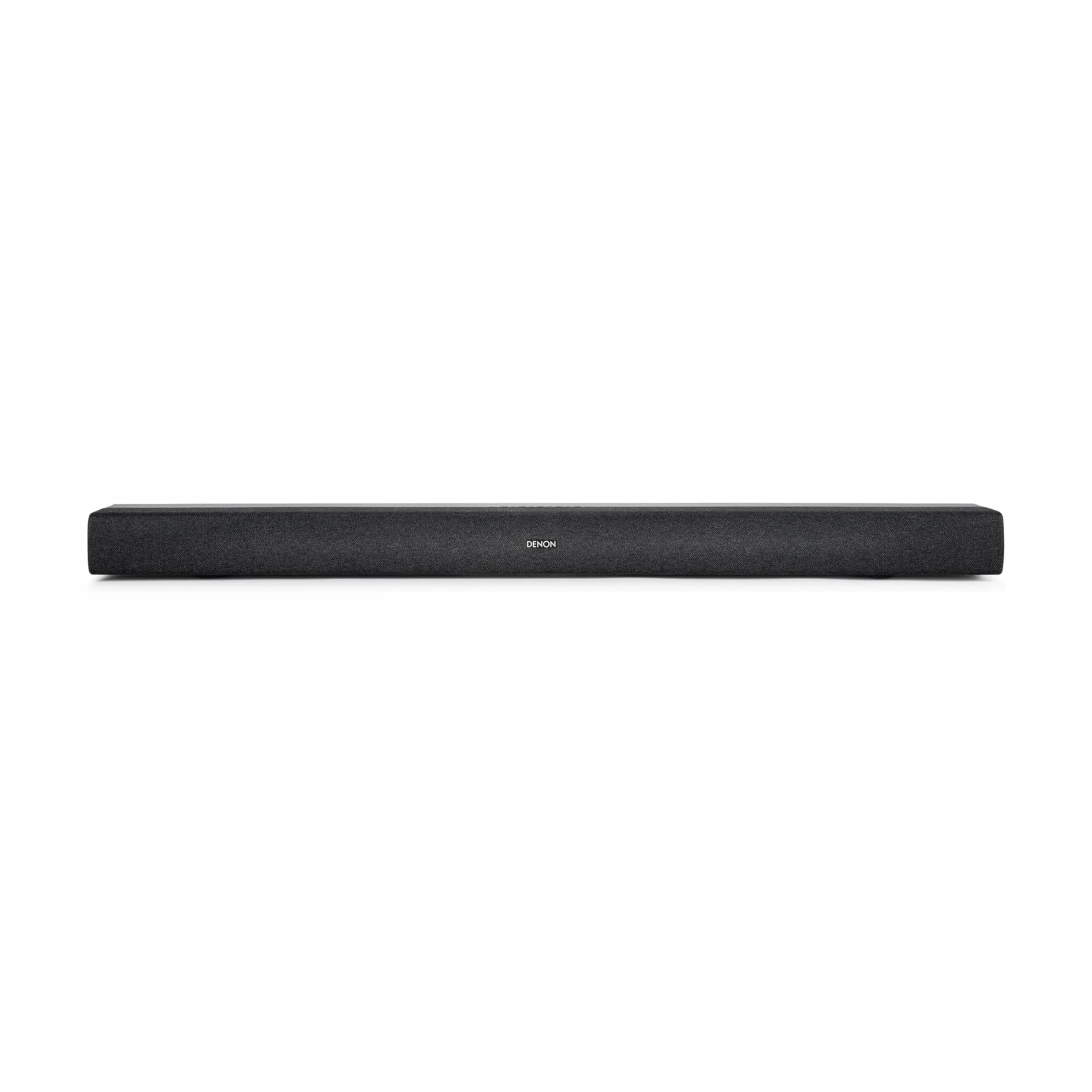 A black digital sound bar