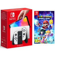 Nintendo Switch OLED w/ Mario + Rabbids: Sparks of Hope: £315.98 £299.99 at Argos
Save £15 -