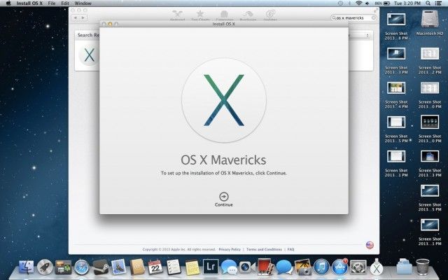 download os x mavericks a1213
