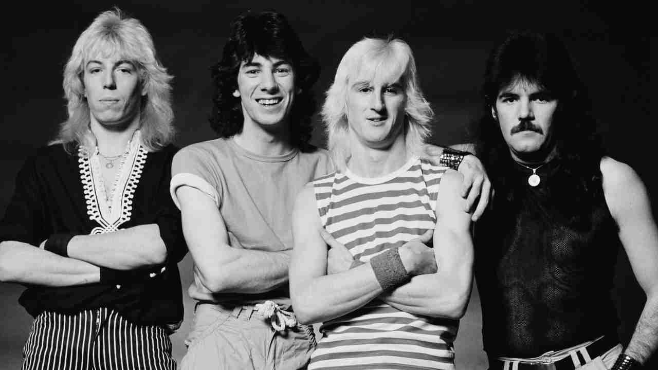 Spider posing for a photograph in the 1980s