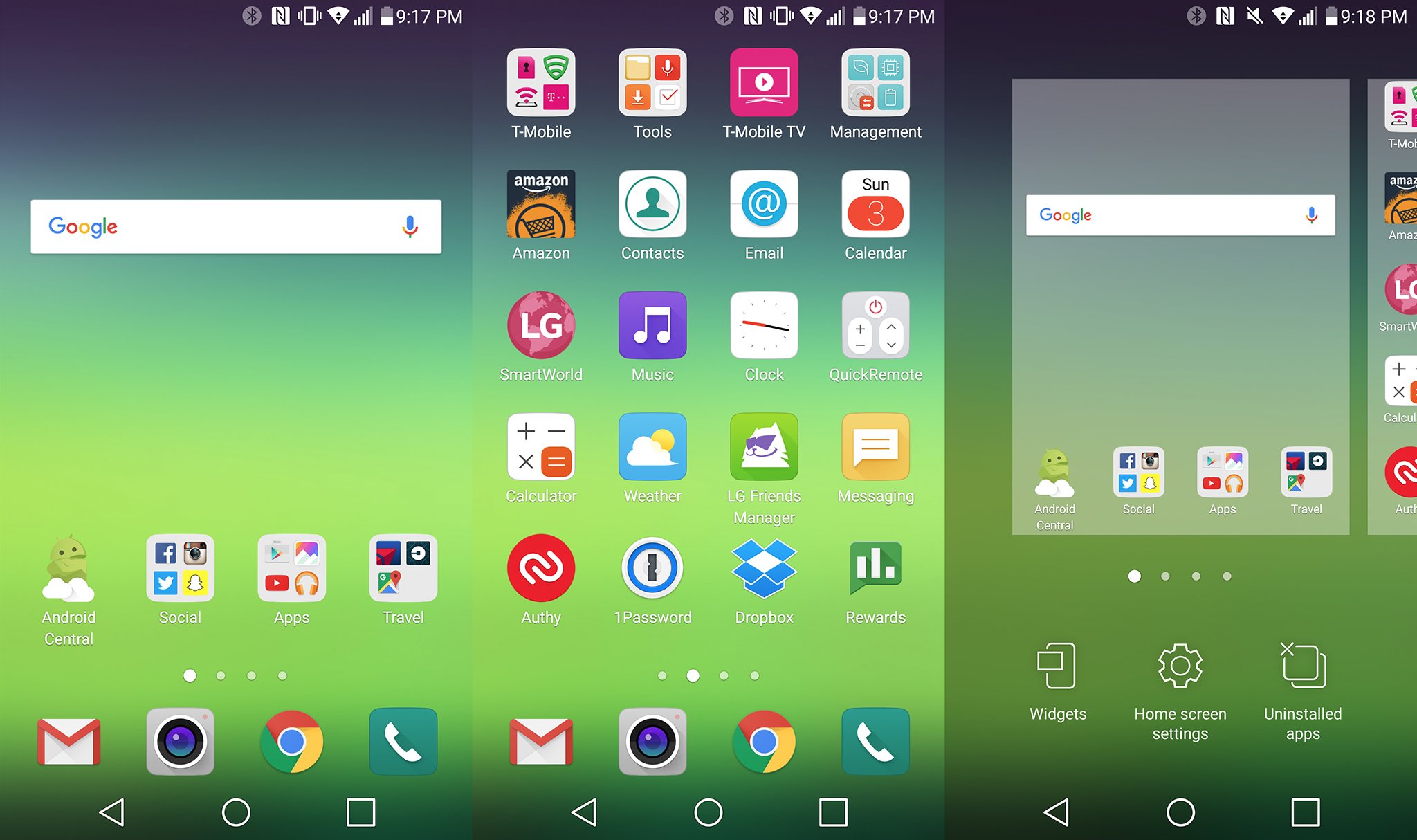 Home launcher