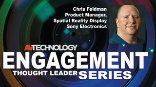 Chris Feldman, Product Manager of Spatial Reality Display at Sony Electronics