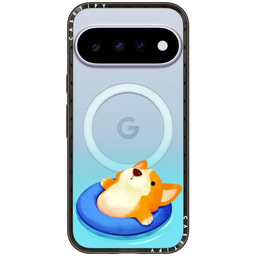 CASETiFY Compact Case for Pixel 11 in Relex Corgi
