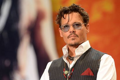 Johnny Depp attends the 'Lone Ranger' Japan Premiere at Roppongi Hills on July 17, 2013 in Tokyo, Japan.