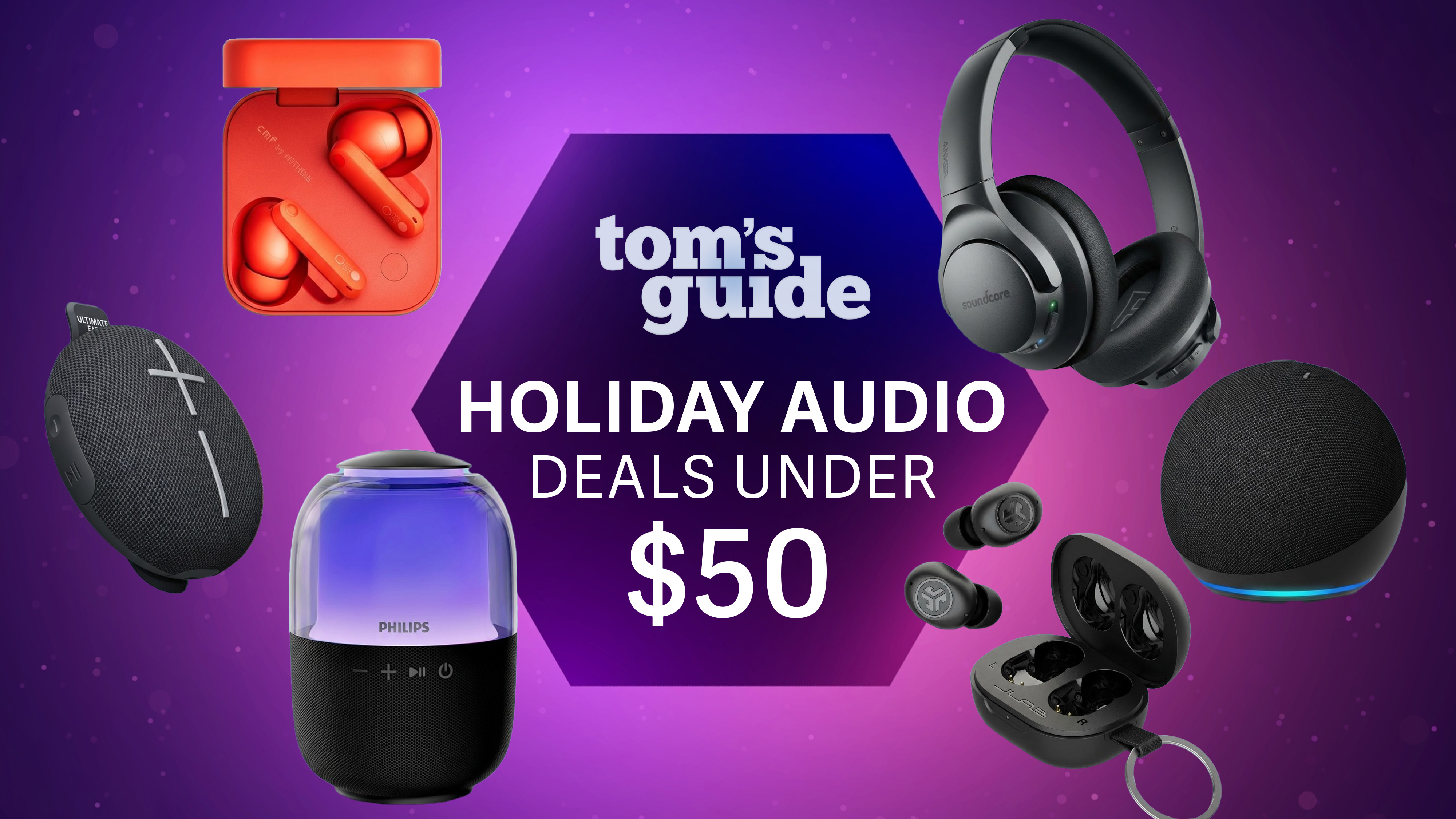Holiday audio deals under $50