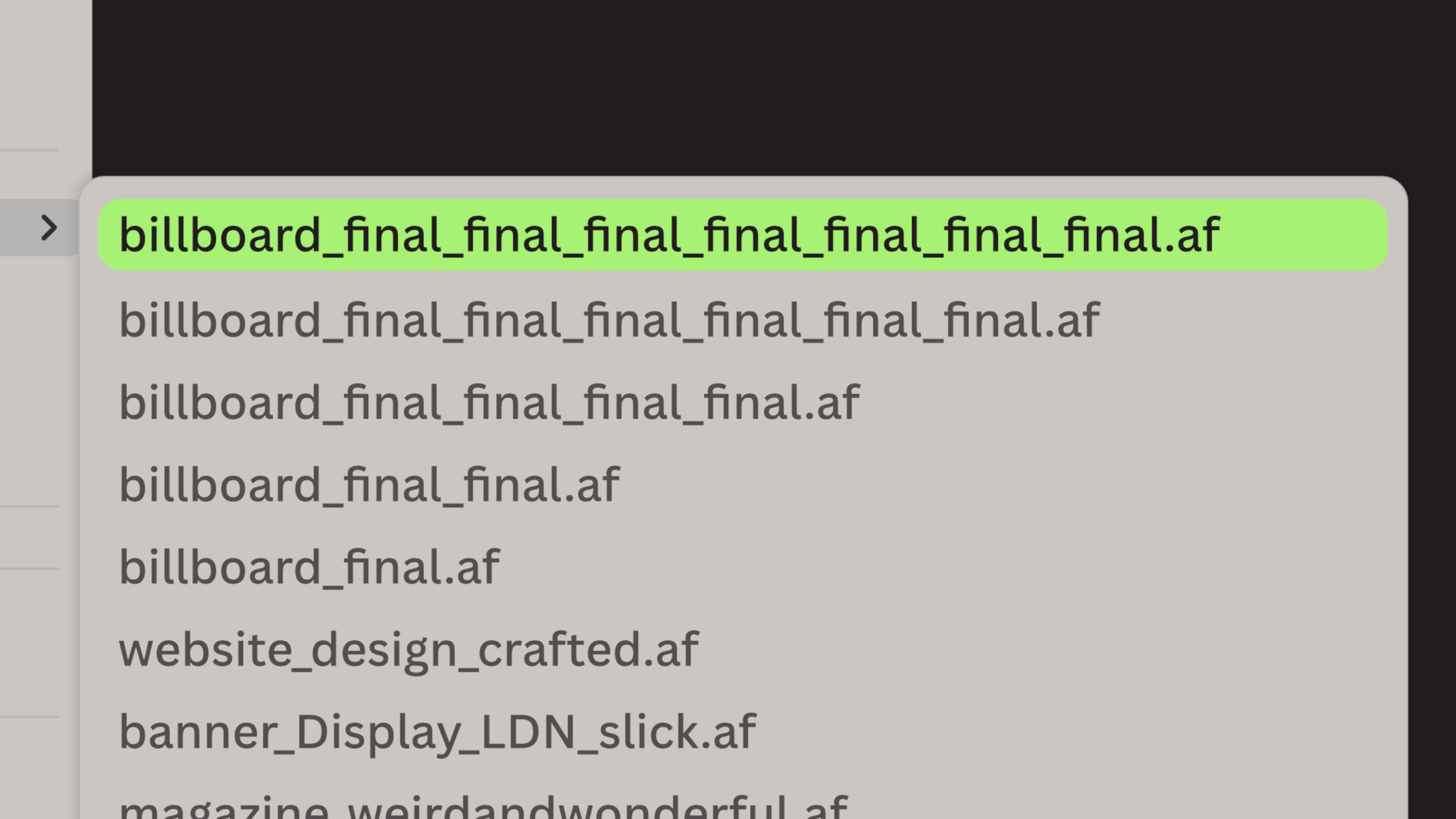 billboard final final final. af