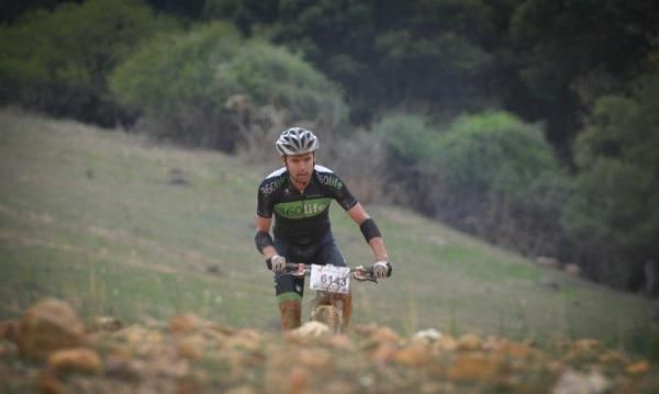 David George was in dominant form, making the hills look easy