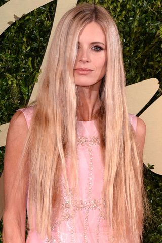 Laura Bailey's Golden Tresses At The British Fashion Awards 2013