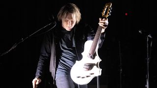Musician/producer Tyler Bates performs onstage at The Belasco on May 05, 2022 in Los Angeles, California.