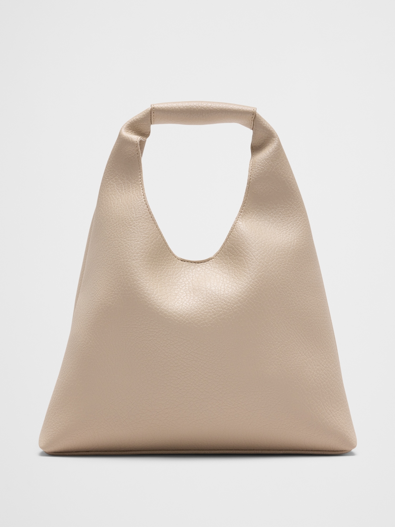 Vegetarian Leather Mini Lazy Tote Bag