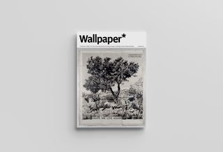 Limited edition subscriber cover by William Kentridge for October 2022 Wallpaper*, The Legends Issue