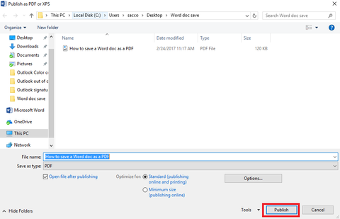 how to save pdf file in microsoft word