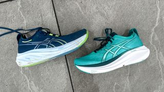 Asics Gel-Nimbus 27 and Gel-Nimbus 26