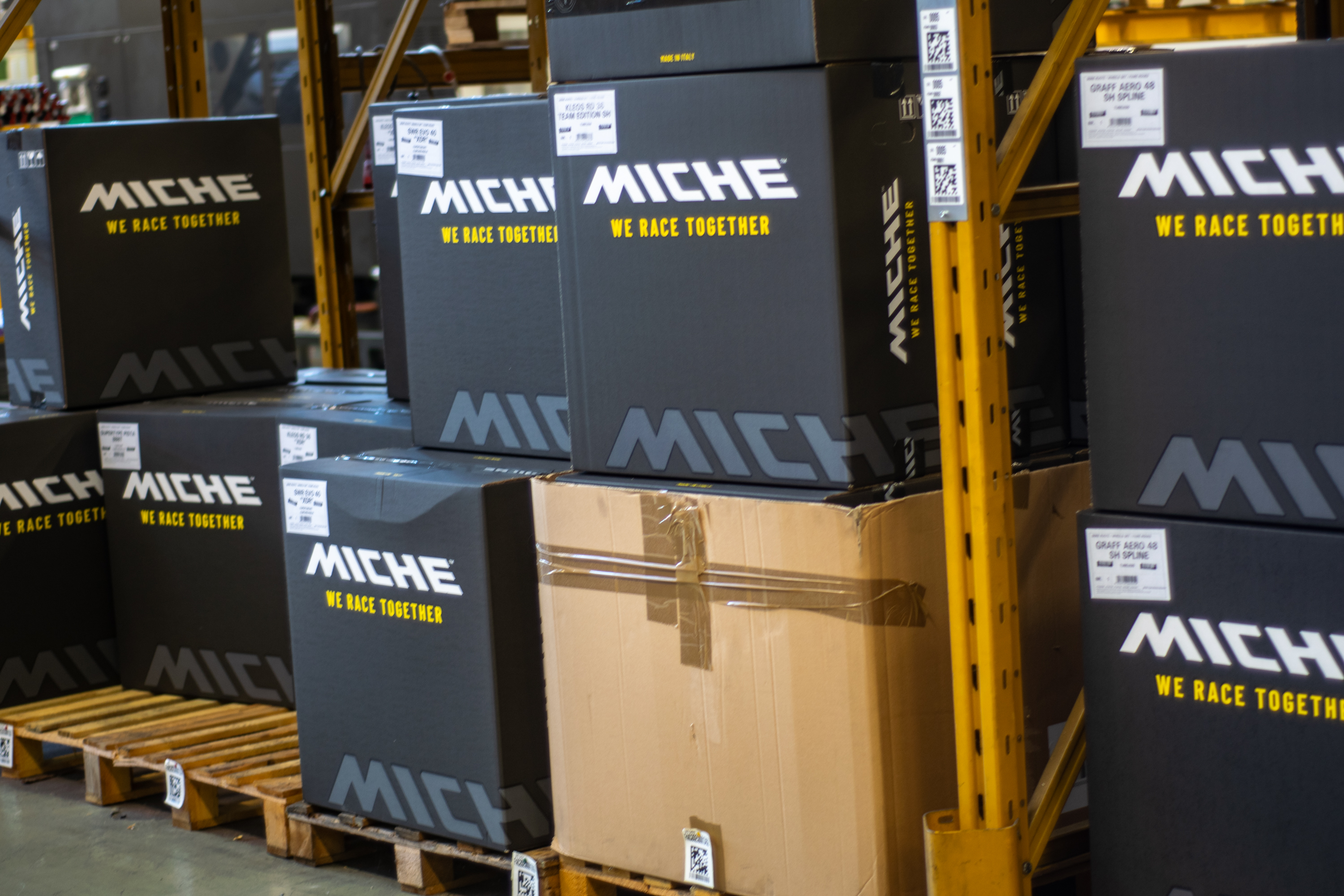 The Miche cycling component factory