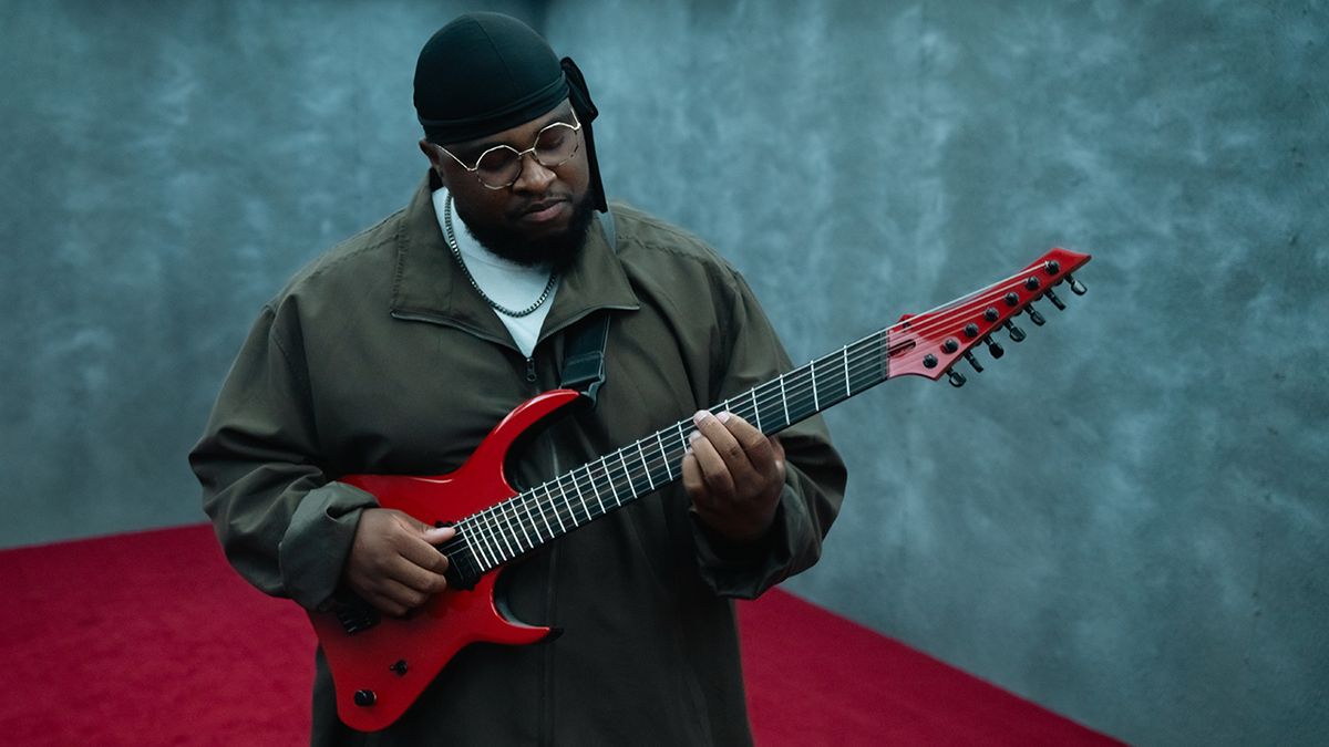 Ando San on his hip-hop/prog sound, his unique 8-string Kiesel | Guitar ...