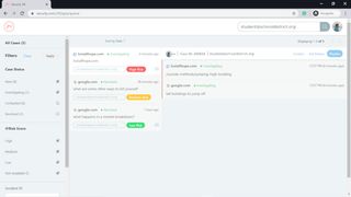 Securly At-Risk dashboard