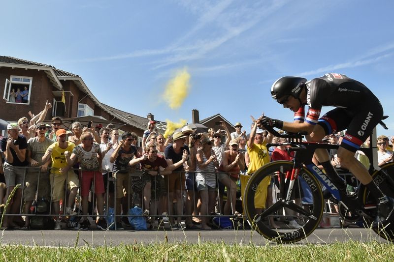 Tom Dumoulin (Giant-Alpecin) missed out on victory today