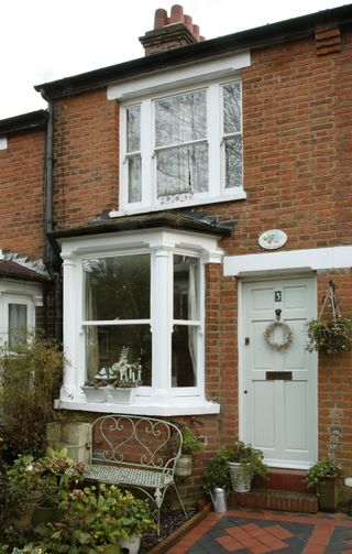 Victorian worker's cottage exterior