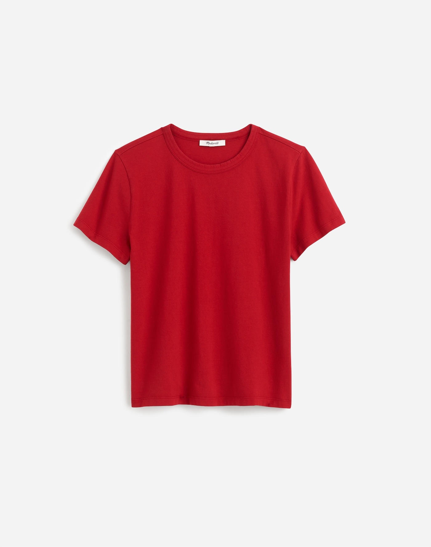 Madewell, Cotton Perfect Crewneck Tee