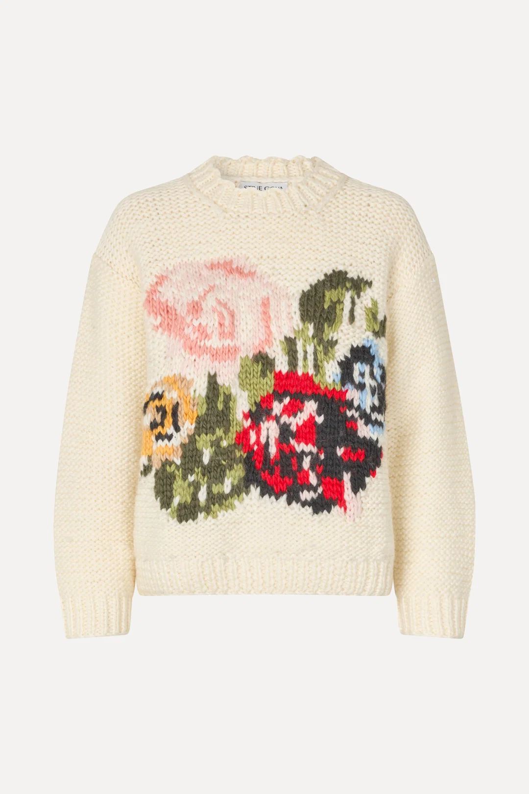 floral sweater
