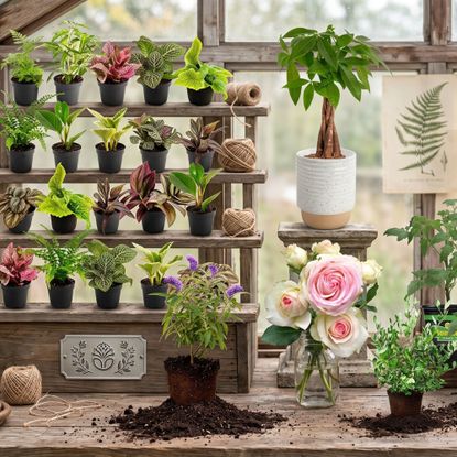 AI generated showcase of plants that are on Amazon Prime Day Deals
